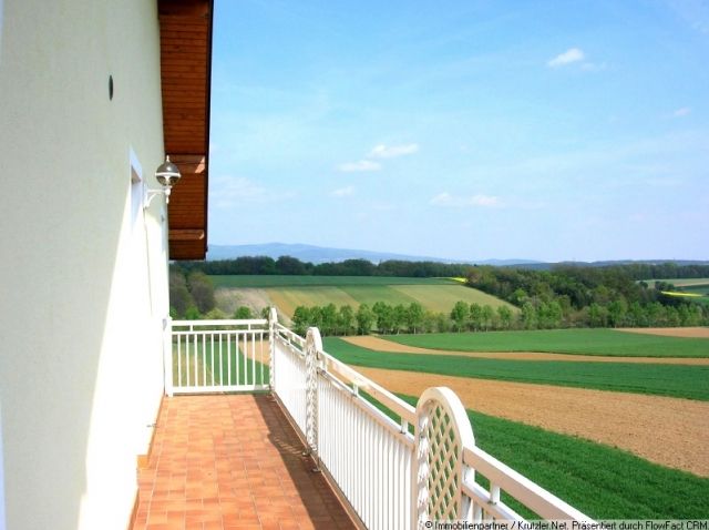 Aussichtsbalkon im OG nach Süden