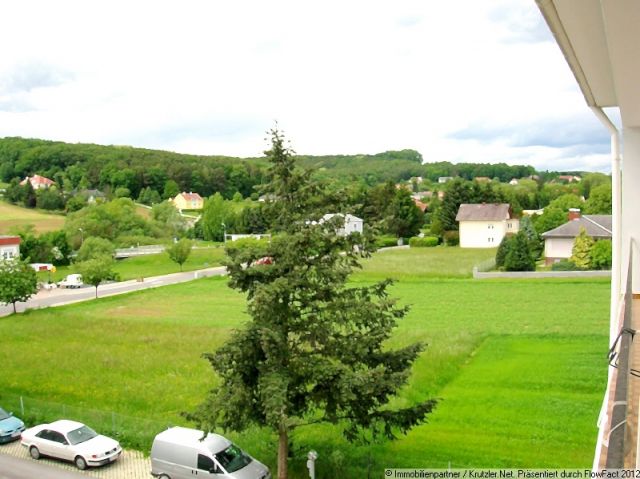 Landschaft vom Balkon